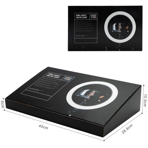 Northio, Anneau lumineux (26 cm) - Trépied réglable