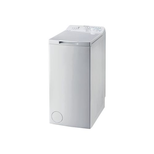 Machine à laver Indesit BTW L6230 FR/N - 40x60x90 cm (lxpxh) - chargement par le dessus - 42 litres - 6 kg - 1200 tours/min - blanc