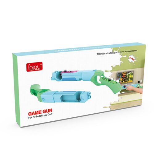 2 Pièces Jeux Périphériques Poignée De Tir Sens Pistolet, Pour Nintendo Interrupteur Poignée Joystick Titulaire Jeu Pistolet Pour N-Switch Joy-Con Shoot