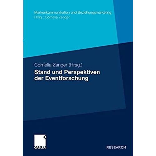 Stand Und Perspektiven Der Eventforschung