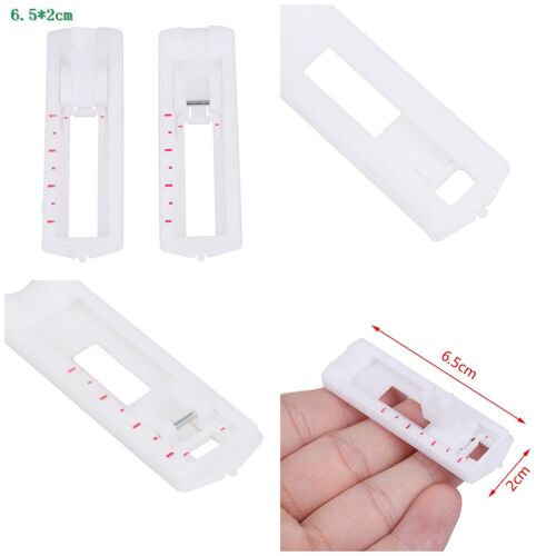 Accessoires de couture multi-fonctionnel persser pied 2019 pièces de Machine à coudre boutonnière pied Snap On bouton trou pied-de-biche