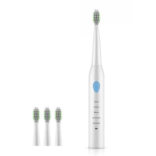 Brosse À Dents Électrique Adulte Brosse À Dents Rechargeable Sonic Automatique Brosse À Dents Souple Étanche Usb Charge