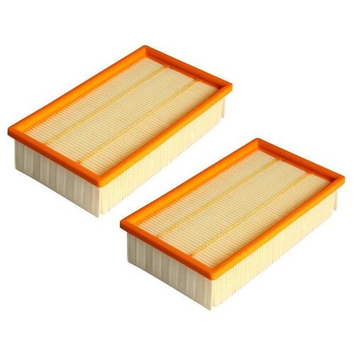 filtre plat 2 pièces pour aspirateur Karcher NT25/1NT35/1NT45/1NT55/1NT361 ECO