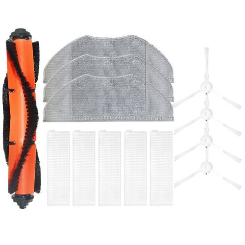 Main rouleau brosse brosse latérale Hepa filtre à Air vadrouille tissu pour Xiaomi Mijia G1 Robot aspirateur pièces 13 pièces