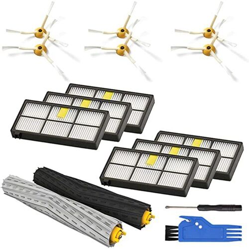 Kit de réapprovisionnement pour IRobot Roomba 800 900 série 870 890 960 980 accessoires d'aspirateur pièces de rechange avec 1 jeu