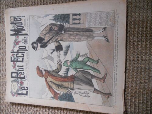 Le Petit Echo De La Mode Du 18 Janvier 1925. N°3