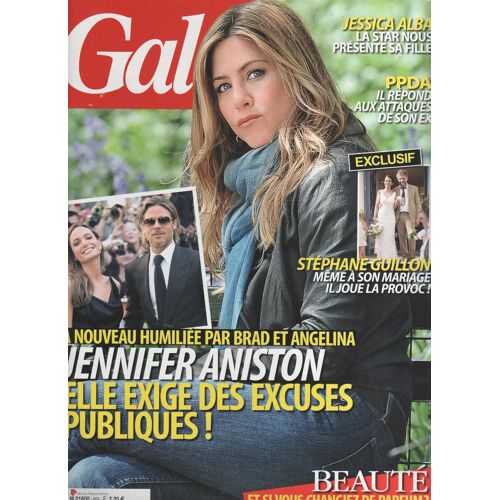 Gala 955 Jennifer Aniston/Madonna/Stephane Guillon/Ppda/Jessica Alba/Lemay/Kravitz/Zazie/Lumbroso