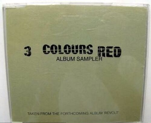 3 Colours Red "Album Sampler" Cd Maxi 4 Titres 1998 Austria