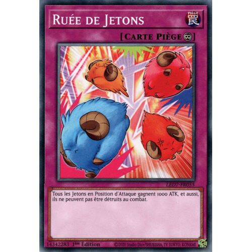 Ruée De Jetons - Led7-Fr055, En Vf - Commune