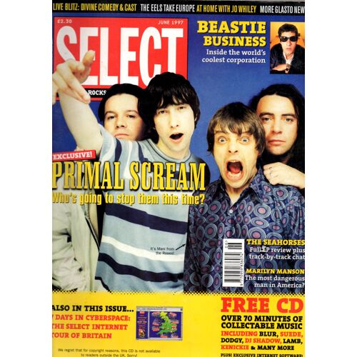 Select Magazine (Uk)  N° 83 : Exclusive:Primal Scream-Beastie-The Seahorses-Marilyn Manson-
