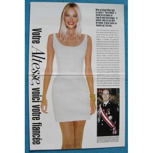 Paris Match N°2500, Coupure De Presse: Albert De Monaco