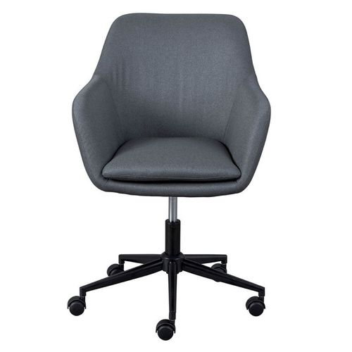 Paris Prix - Fauteuil Pivotant Design "Vocult" 92cm Gris