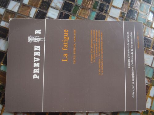 Prevenir La Fatigue N°8