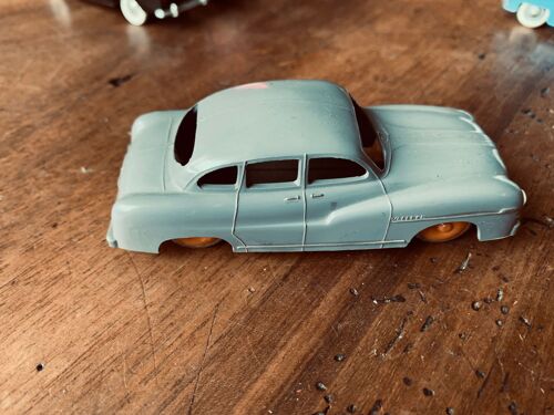 Ancien Jouet Minialuxe Renault Vedette 53 Made In France Sans Boite-Minialuxe