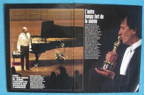 Paris Match N°2497, Coupure De Presse: Pianiste David Helfgott