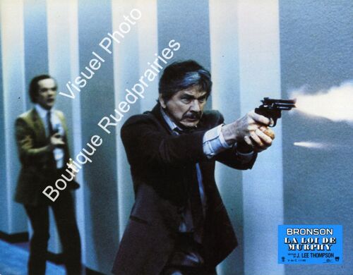 La Loi De Murphy - Murphy's Law : Jeu De Photos D'exploitation Cinématographique - Format 21x27 Cm - De Jack Lee Thompson Avec  Charles Bronson, Kathleen Wilhoite, Carrie Snodgress - 1986