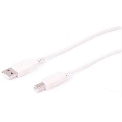 Uniformatic 1.8m Usb 2.0 A-b Câble Usb 1,8 M Usb A Usb B Blanc