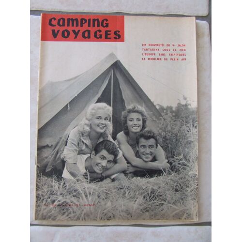Camping Voyages 36 Ème Année Mai 1958