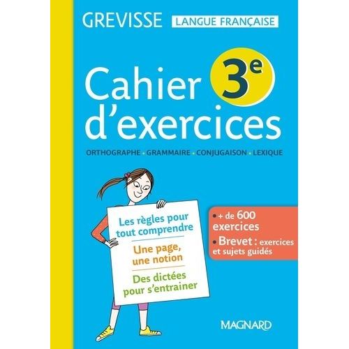 Cahier D'exercices Grevisse 3e