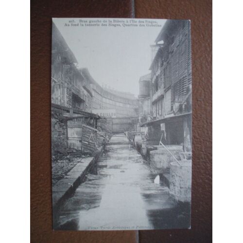Carte Postale Noir & Blanc Bras Gauche De La Bièvre