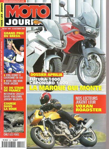 Moto Journal N° 1441 : Dossier Aprilia La Marque Qui Monte