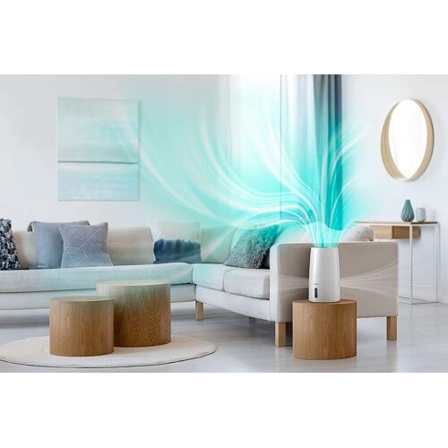 Humidificateur D'air De 3l Programmable Jusqu'à 45 M2 Blanc Rose Or