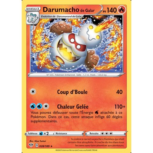Pokemon!!! Darumacho De Galar (28/189)