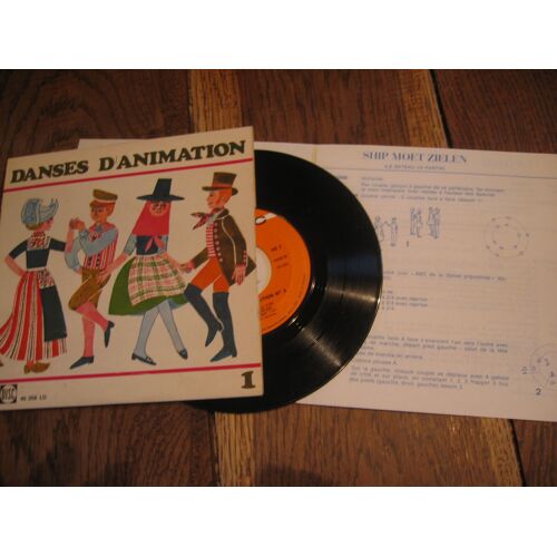 Danses D'animation 1 ( 45 Tours Ep Longue Durée )