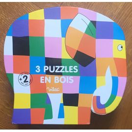Puzzle Elmer L'elephant, David Mckee