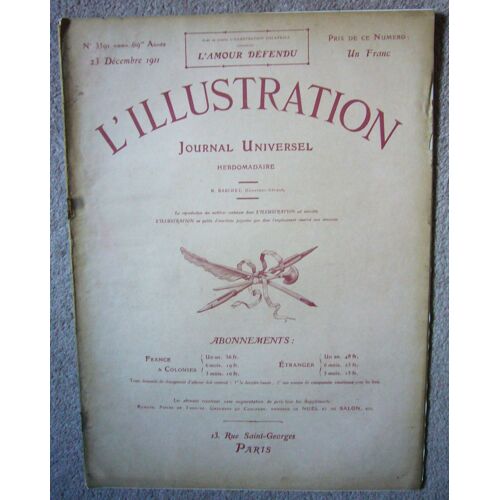 L'illustration N° 3591