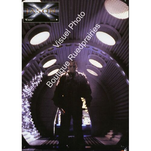 Jason X : Jeu De Photos D'exploitation Cinématographique - Format 21x29,5 Cm - De Jim Isaac Avec Kane Hodder, Lexa Doig, Lisa Ryder - 2000