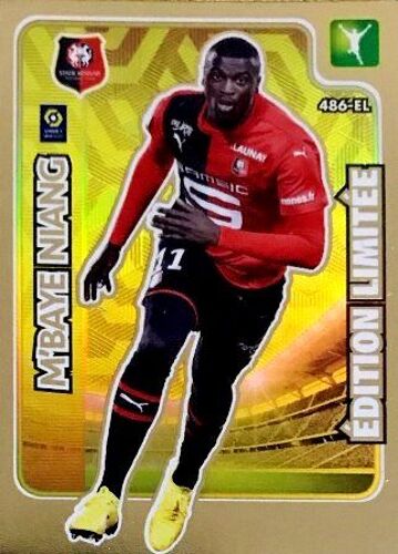 486 M'baye Niang - Stade Rennais Fc - Édition Limitée - Panini Adrenalyn Xl Ligue 1 - 2020-2021 Carte Football