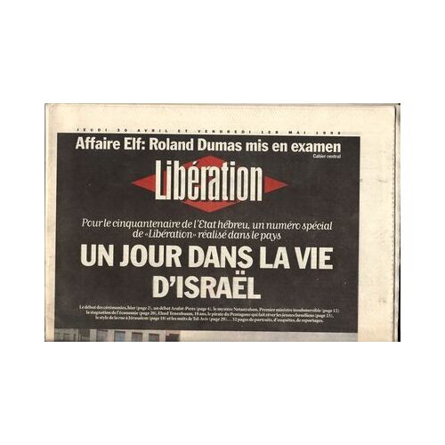 Liberation N° 5271 Du 30/04/1998