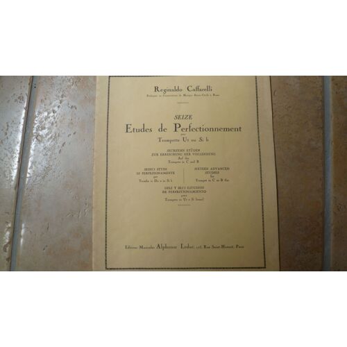 16 Etudes De Perfectionnement Trompette En Ut Ou En Sib