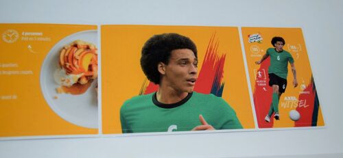 Mange Comme Un Champion - Sticker Carrefour 2020 - Axel Witsel