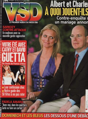 Vsd / 25-06-2008 N°1609 : David Et Cathy Guetta By Ellen Von Unwerth (5p)