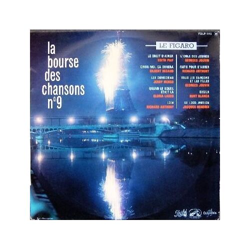 La Bourse Des Chansons 9/Le Droit D Aimer/Crois Moi Ca Dureras/Les Comediens