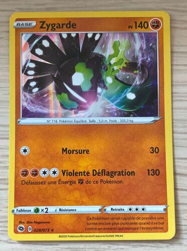 Zygarde Holo 28/73 - Eb3.5 La Voie Du Maître