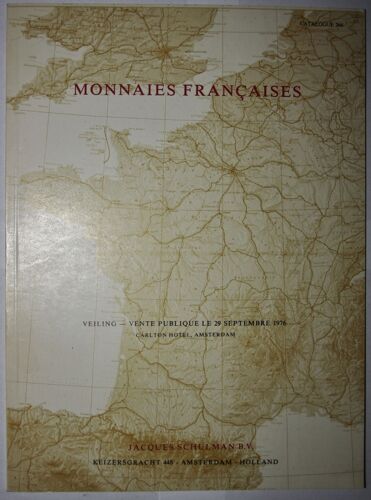 Monnaies Françaises Vente Publique Du 29 Septembre  1976
