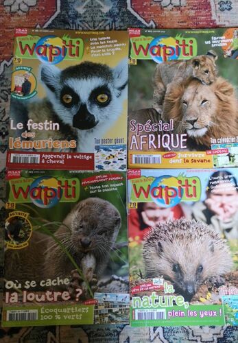 Wapiti 261+262+265+266 Lot De 4 Wapiti 2009