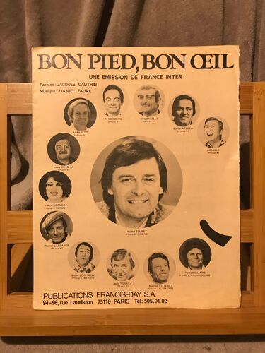 Bon Pied Bon Oeil Générique Émission France Inter Partition Chant Piano Accords