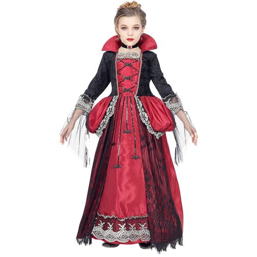 Déguisement Vampiresse Duchesse Fille - Taille: 8-10 Ans (140 Cm)