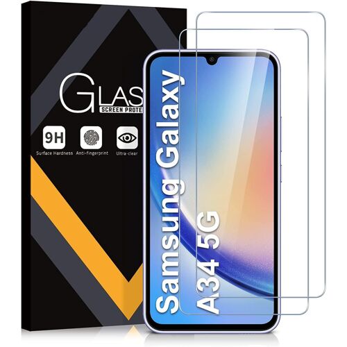Verres Trempes X2 Pour Samsung Galaxy A34 5g