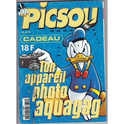 Picsou Magazine N° 343 : Ton Appareil Photo Aquagag
