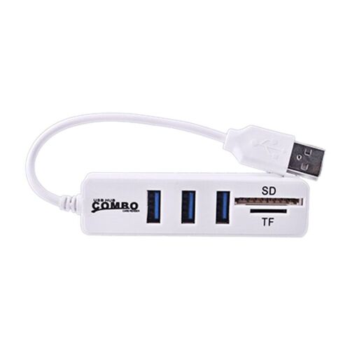 Mini Concentrateur USB 2.0 Multi-usb 2.0 Moyeu Répartiteur USB 3 Ports Avec TF Lecteur De Carte SD 6 Ports 2.0 Hab Adaptateur Pour Accessoires PC