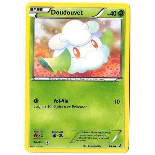 Doudouvet (9/98) - Pokemon Noir Et Blanc Pouvoirs Emergents