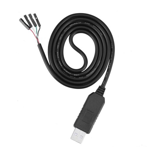 câble USB vers UART TTL, Module 4 p, 4 broches, convertisseur RS232, ligne de série, Support Linux Mac Win7