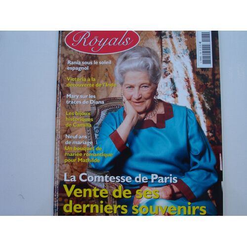 Royals N° 78  Souvenirs De La Comtesse De Paris