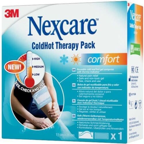 Nexcare ColdHot Comfort avec Indicateur Thermique 11cm x 26cm