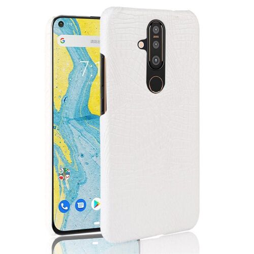 Classique Élégant Étui Pour Nokia X71 Anti Éraflure Mode Classique D'alligator Housse De Protection Compatibilité - Blanc